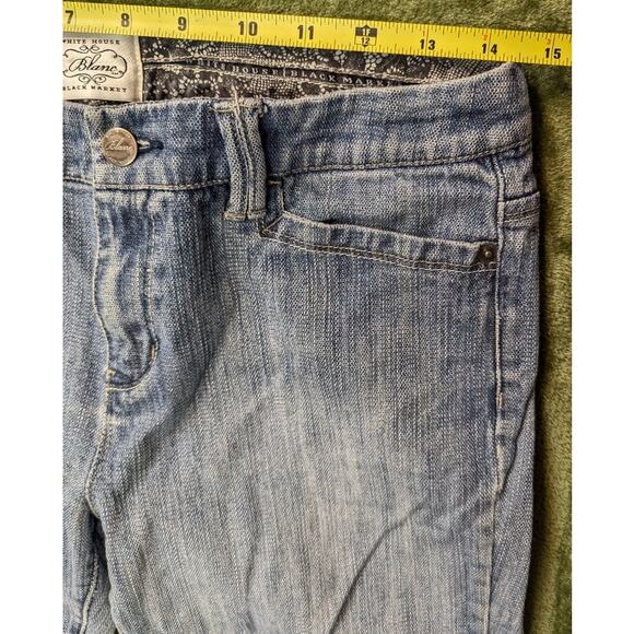 White House Black Market Denim Straight Leg Jeans - Picture 3 of 11